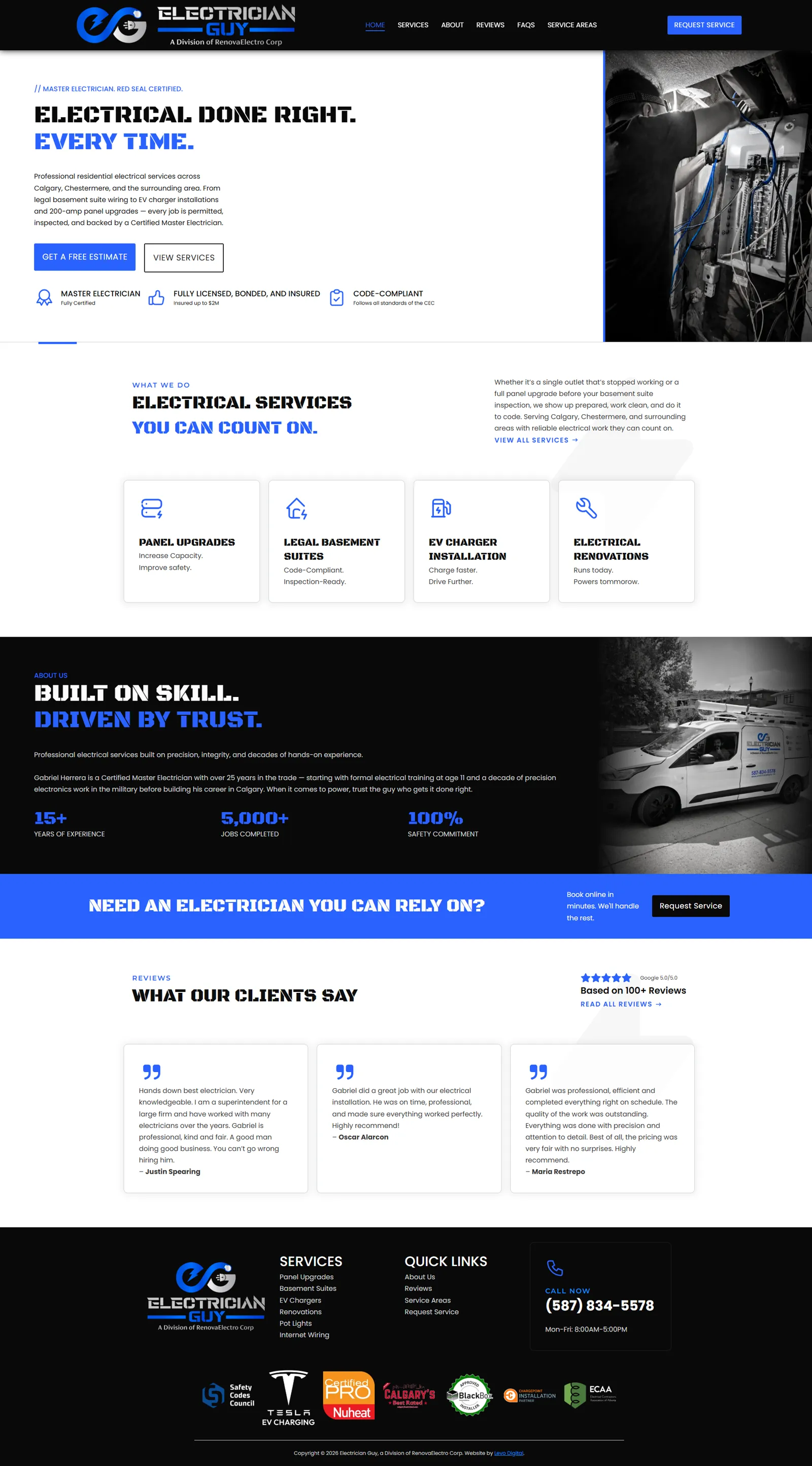 Electrician Guy website